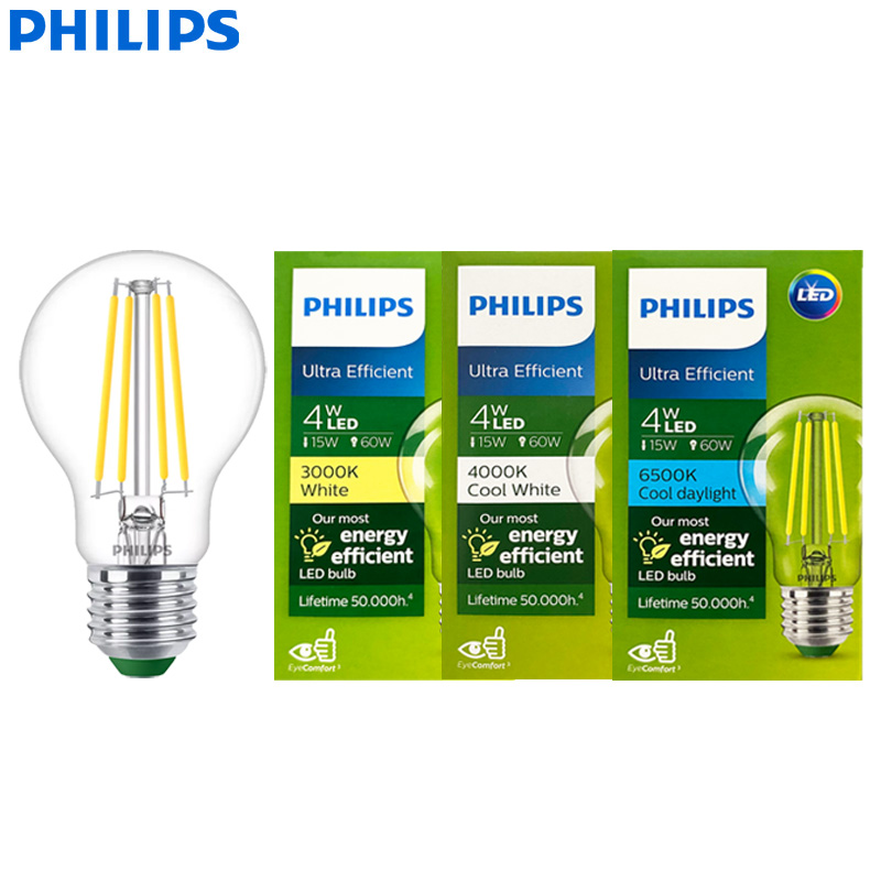 Philips Bulb Led Classic - Philips Ultra Efficient LED Filament Lampje