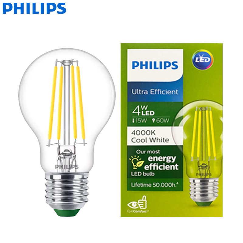 Philips Bulb Led Classic - PHILIPS Ultra Efficiënte LED Filament Lamp