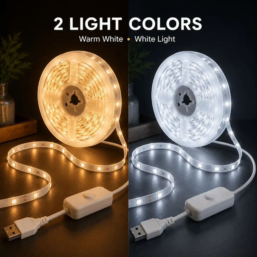 LED-stripverlichting met USB-b - Lighting Decoration Ideas recensie en prijs