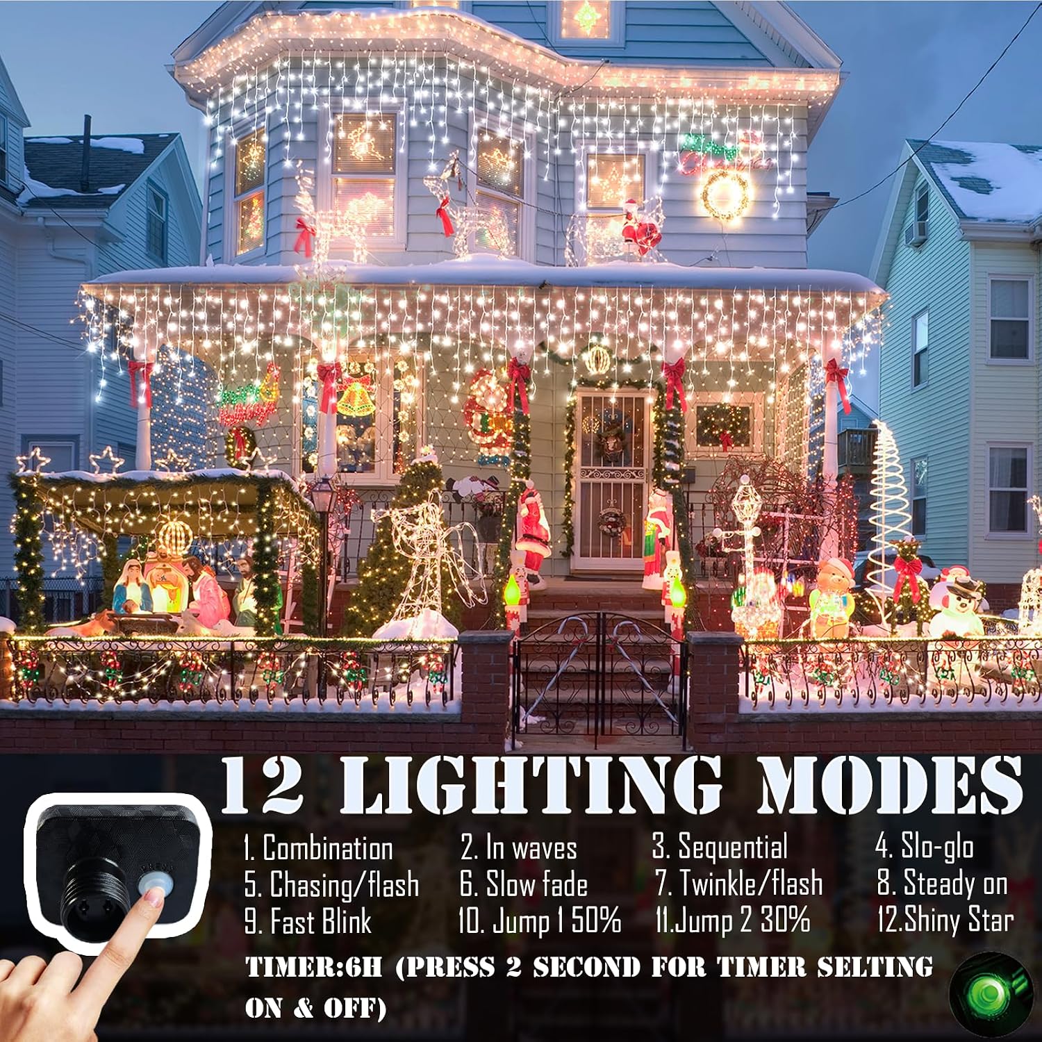 Kerstverlichting voor buiten,  - Lighting Christmas Decor recensie en prijs