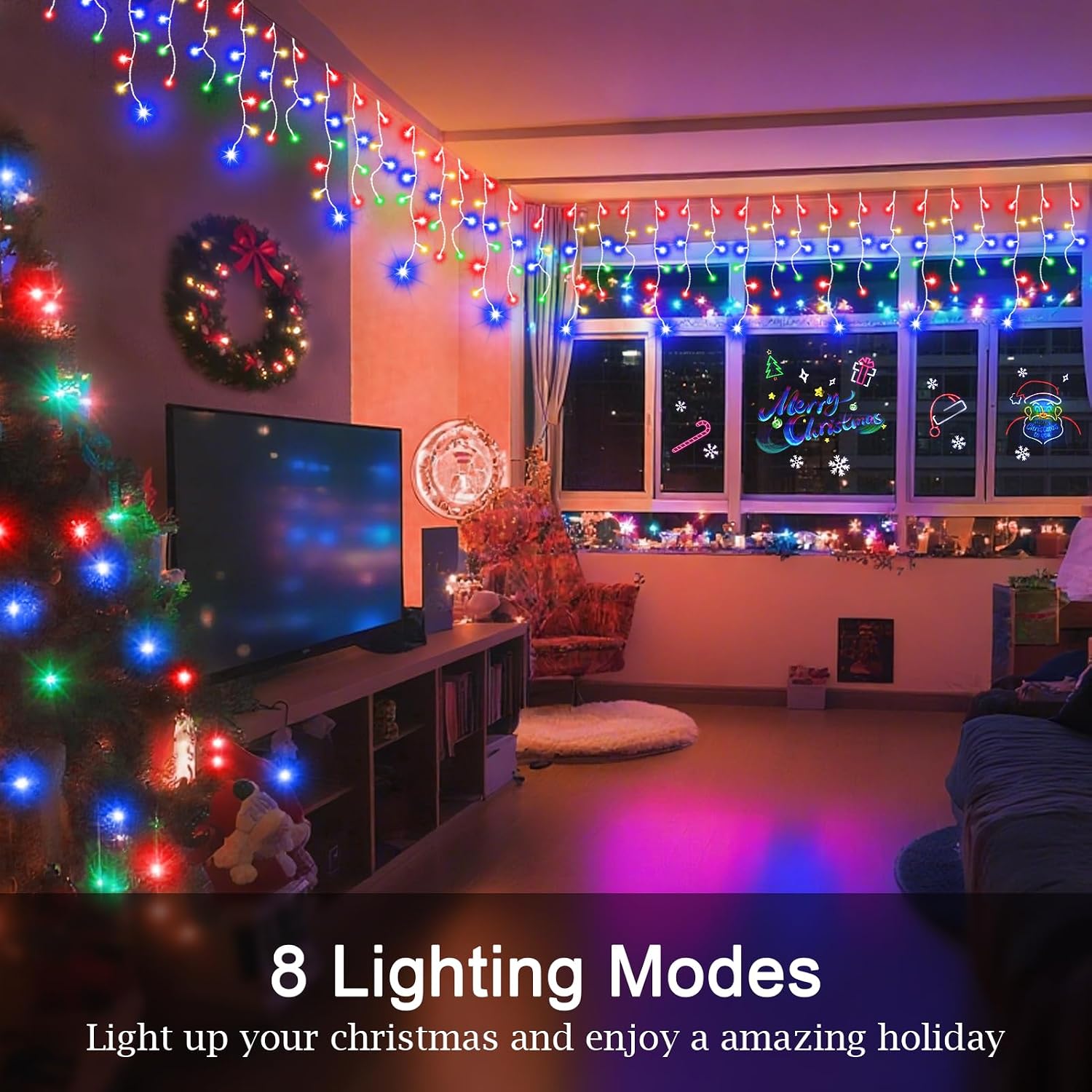 1280 LED-kerstverlichtingskett - Lighting Christmas Decor recensie en prijs