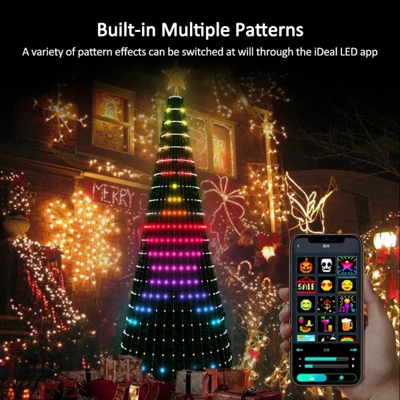 Kerstster Boomverlichting RGB  - Lighting Decoration Ideas recensie en prijs