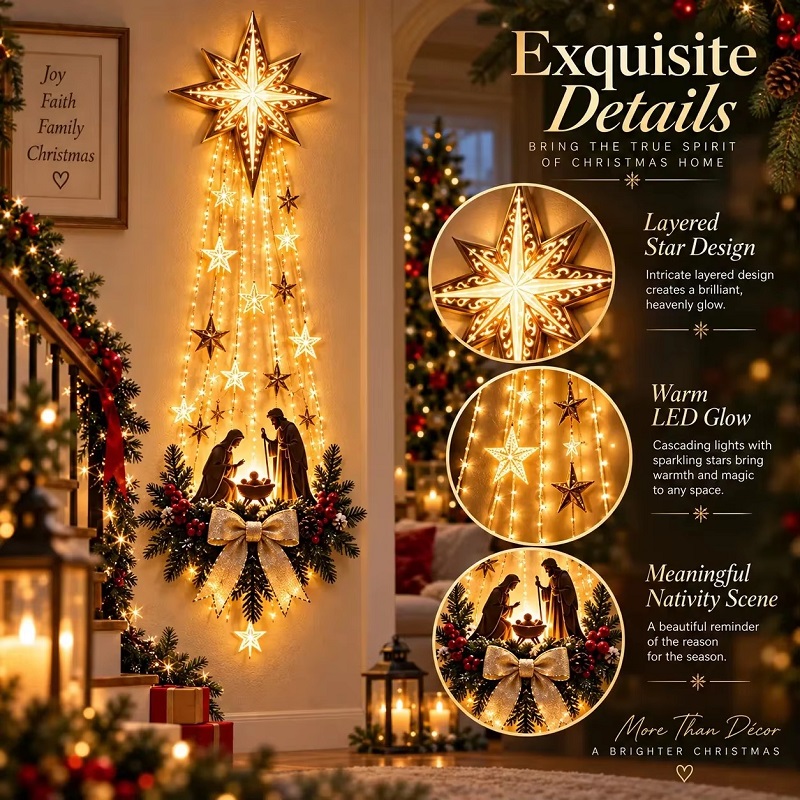 Kerst Bethlehem/* Ster van het - Lighting Decoration Ideas recensie en prijs