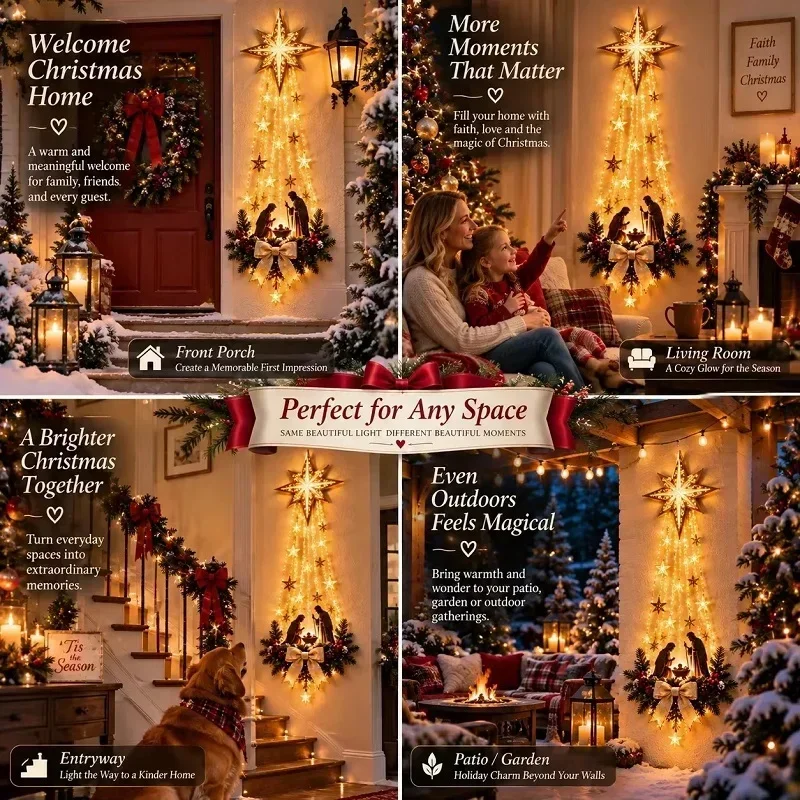 Kerst Bethlehem/* Ster van het - Lighting Decoration Ideas recensie en prijs