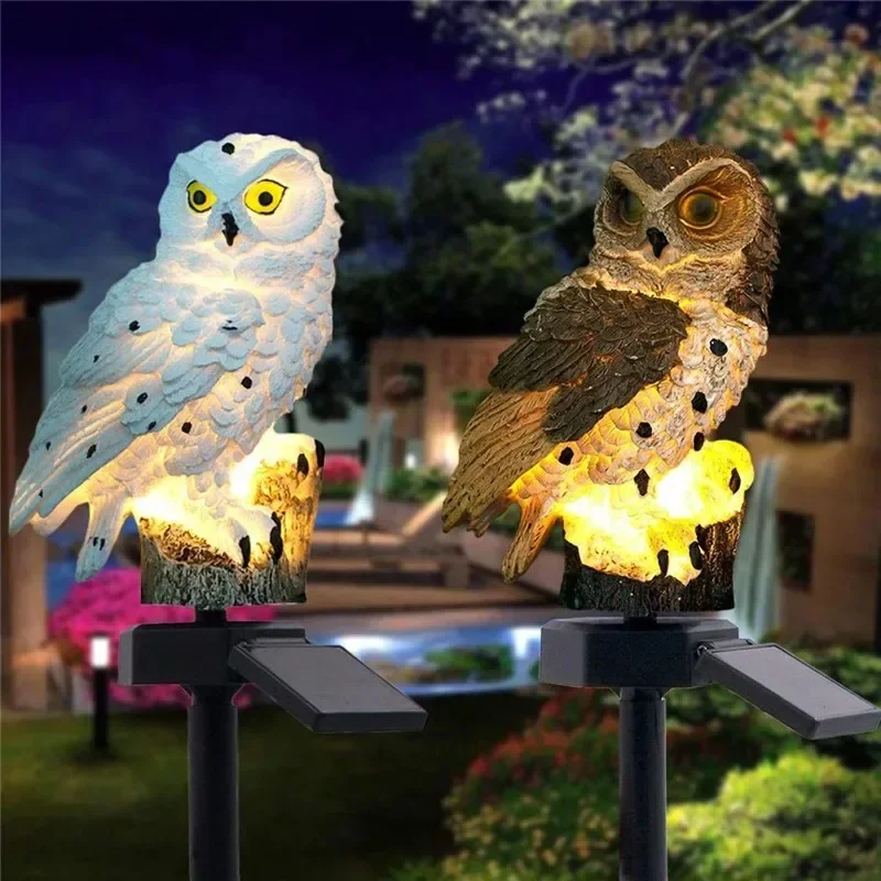 Solar Owl Statue Garden Light  - Lighting Decoration Ideas recensie en prijs