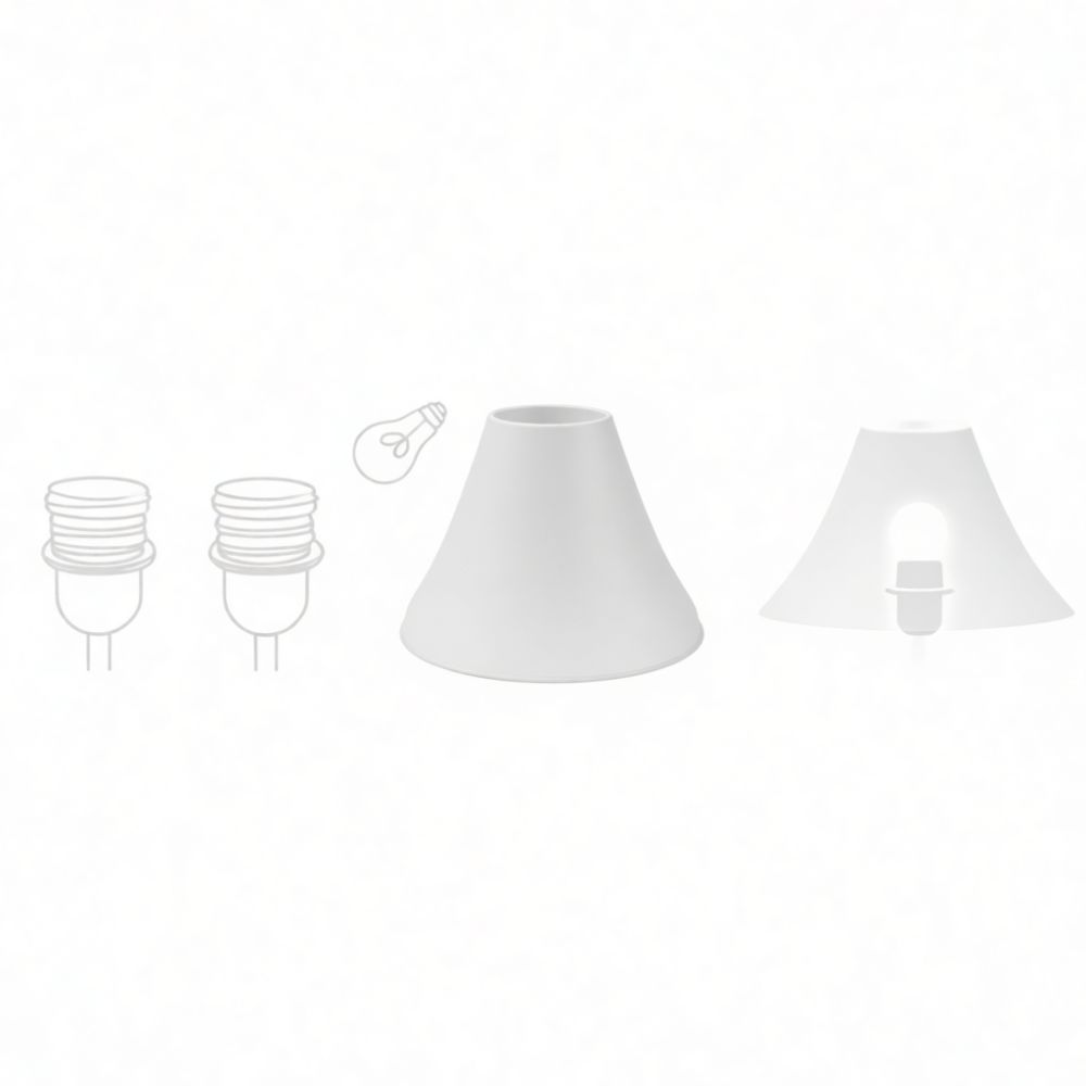 Retro vintage tafellamp, Ameri - Lighting Decor Bedroom recensie en prijs
